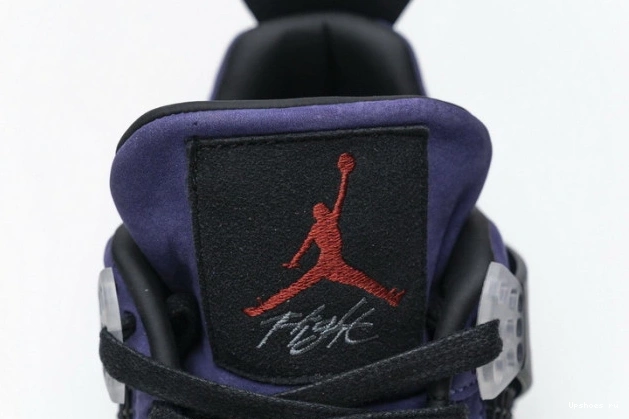 Air AJ4-766302 Scott x Purple Retro 4 Jordan Travis 0515